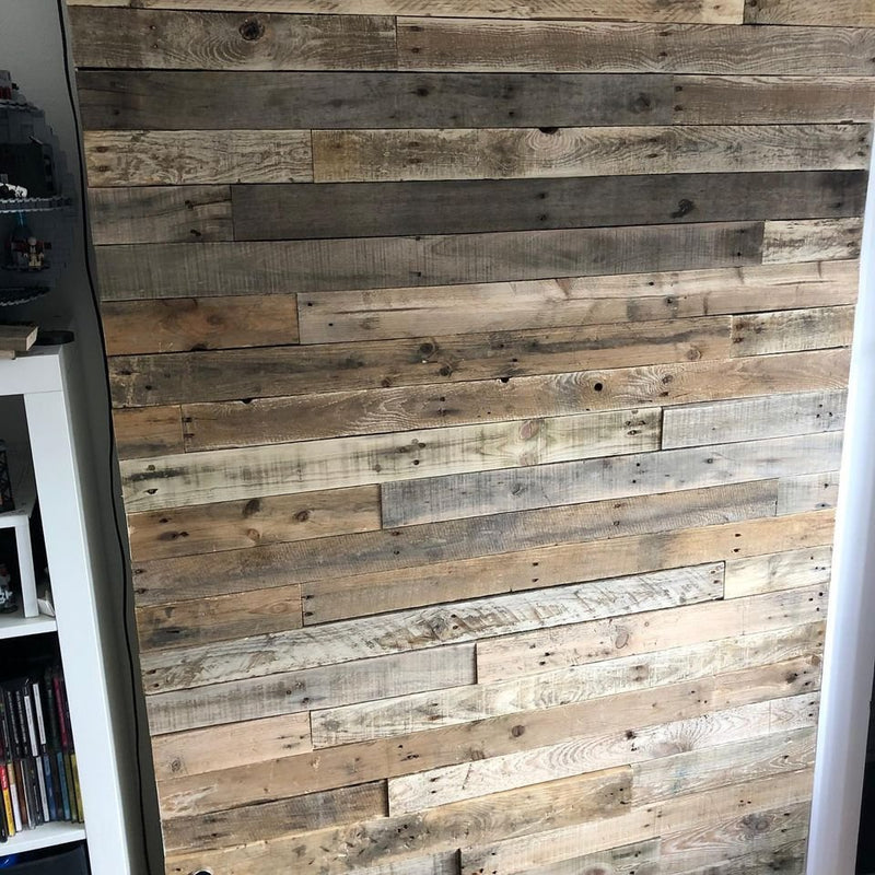Load image into Gallery viewer, Weathered Rustic Cladding - 1 Square Meter Pack
