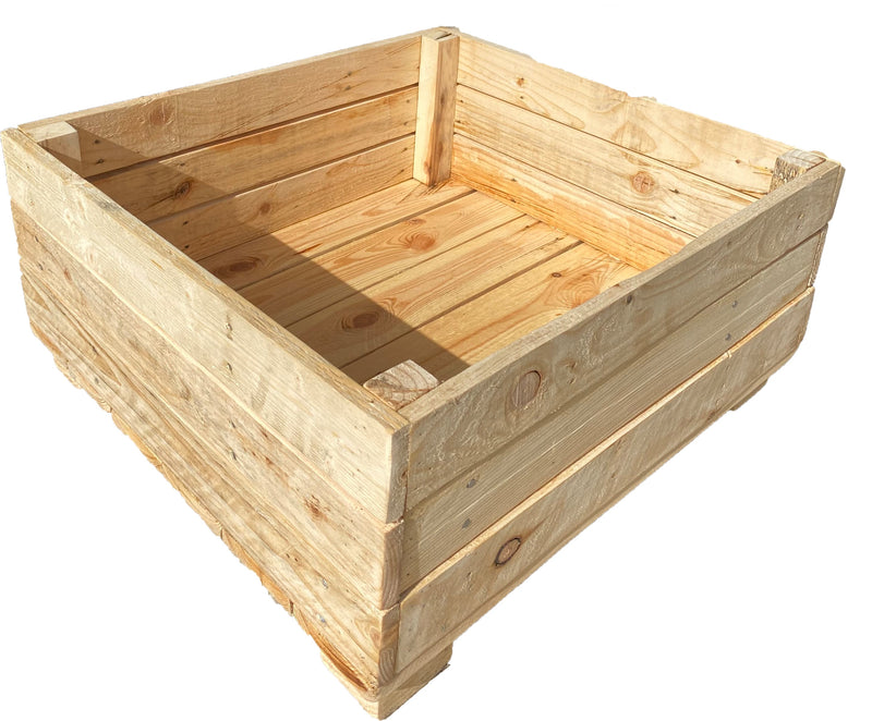 Load image into Gallery viewer, Rustic Square Planters 60cm x 60cm
