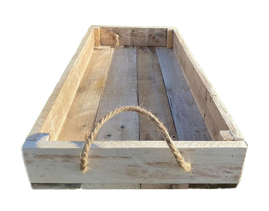 Rustic Tray With Rustic Handles (Various Sizes)