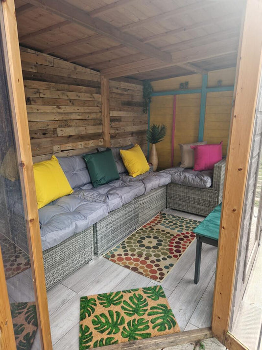 Natural Mixed Tone Rustic Cladding - 5 Square Meter Pack - Sanded