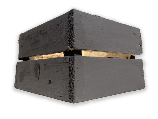 Rectangular Crate / Planter - Athenian Black Solid - Choose From 16 Sizes