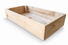 1 Tier Rectangular Wood Crates - Select Size