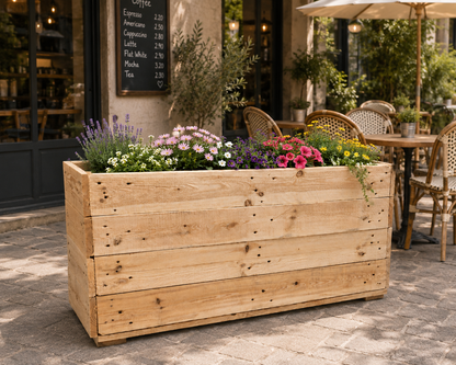 Rectangular Planters - Individual - Wide Boards
