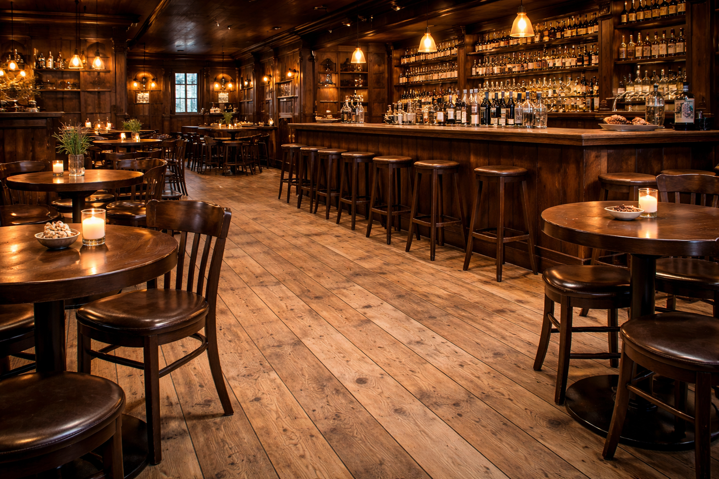 Rustic Reclaimed Wood Flooring - Mixed Tones - 9cm Wide Boards - Free Sample