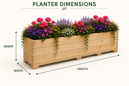 Rectangular Planters - Individual