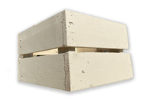 Rectangular Crate / Planter - Country Grey Solid - Choose From 16 Sizes