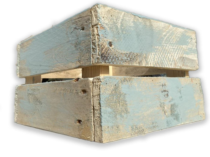 Load image into Gallery viewer, Rectangular Crate / Planter - Duck Egg Blue - Choose From 16 Sizes
