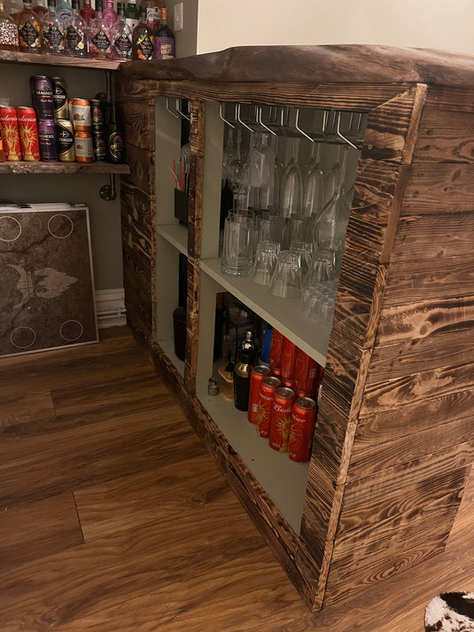 Scorched Rustic Cladding - 1 Square Meter Pack