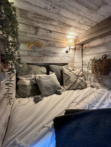 Alpine Whitewash Rustic Wood Cladding - Free Sample