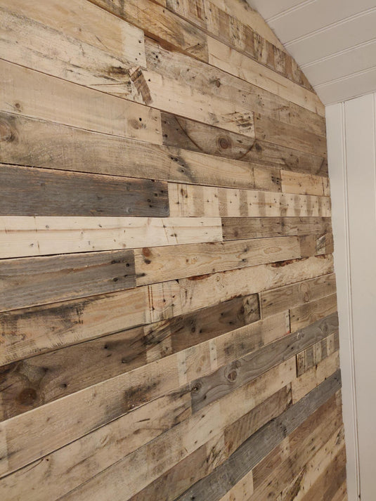 Natural Mixed Tone Rustic Cladding - 5 Square Meter Pack - UnSanded ...