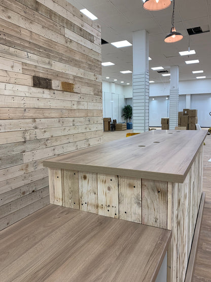 14cm Wide Uniform Cladding - Weathered Boards