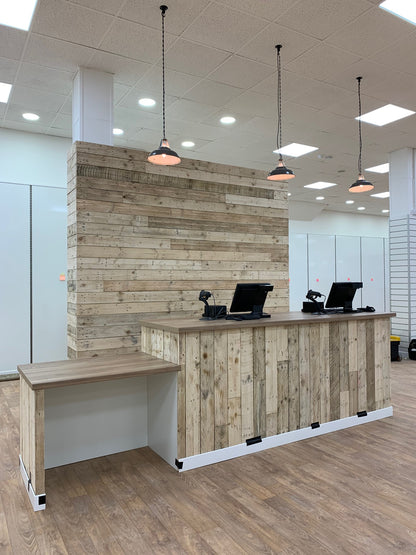 14cm Wide Uniform Cladding - Weathered Boards