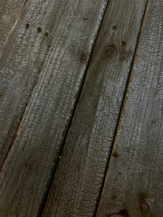 Deep Charred Boards - 5 Square Meter Pack - As Featured At 2024 RHS Chelsea Flower Show