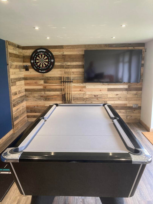 Natural Mixed Tone Rustic Cladding - 5 Square Meter Pack - Sanded
