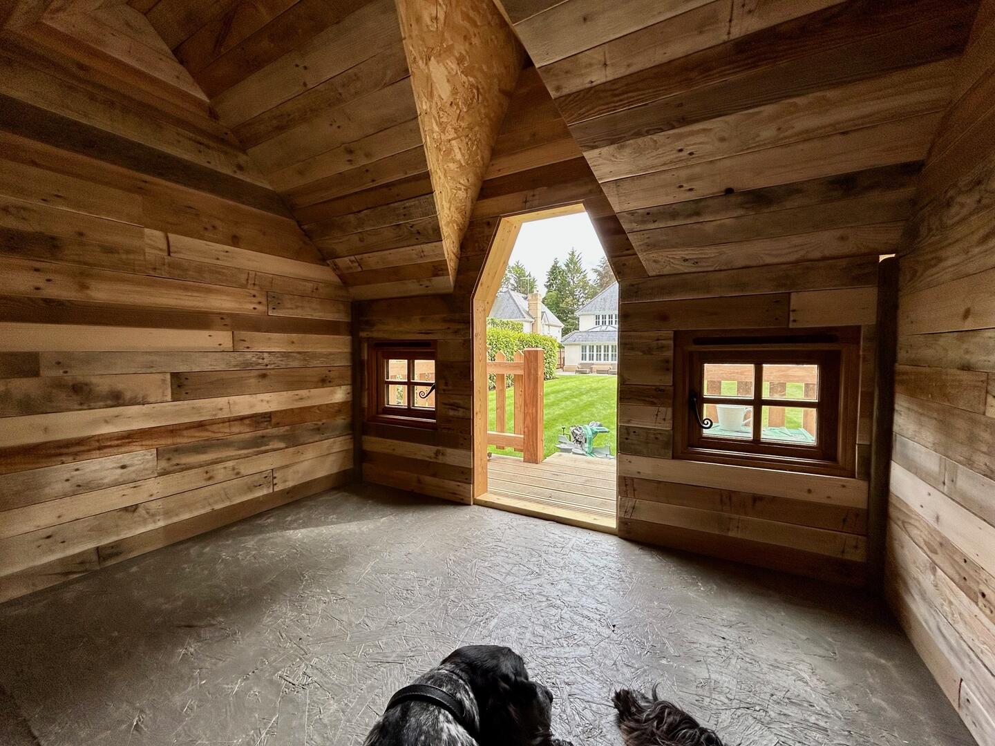Natural Mixed Tone Rustic Cladding - Individual Boards