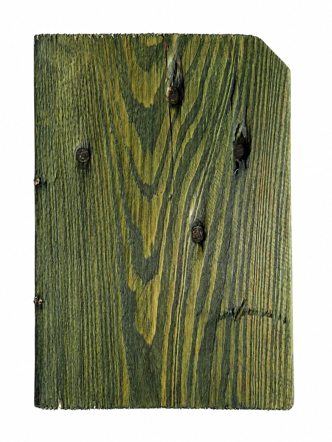 Exterior Reclaimed Wood Cladding - Moss Green