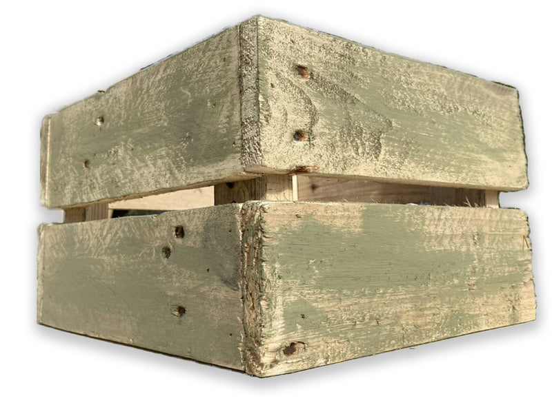 Load image into Gallery viewer, Rectangular Crate / Planter - Olive Green - Choose From 16 Sizes
