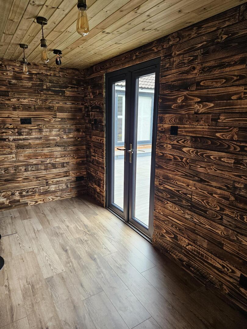 Scorched Rustic Cladding - Individual Boards