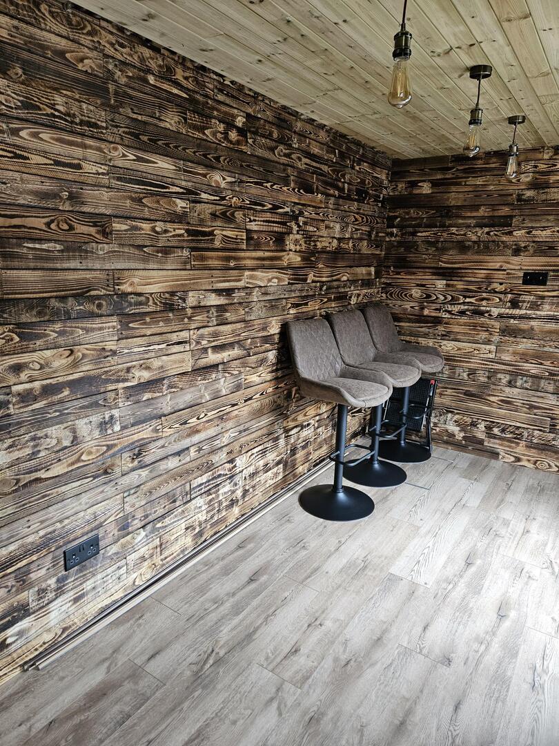 Scorched Rustic Cladding - Individual Boards