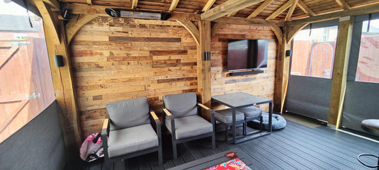 Natural Mixed Tone Rustic Cladding - 20m2 Pack - Sanded