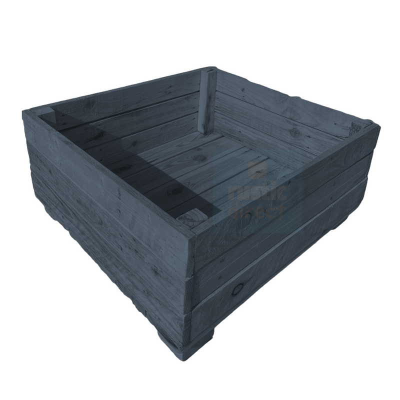 Load image into Gallery viewer, Rustic Square Planters 60cm x 60cm
