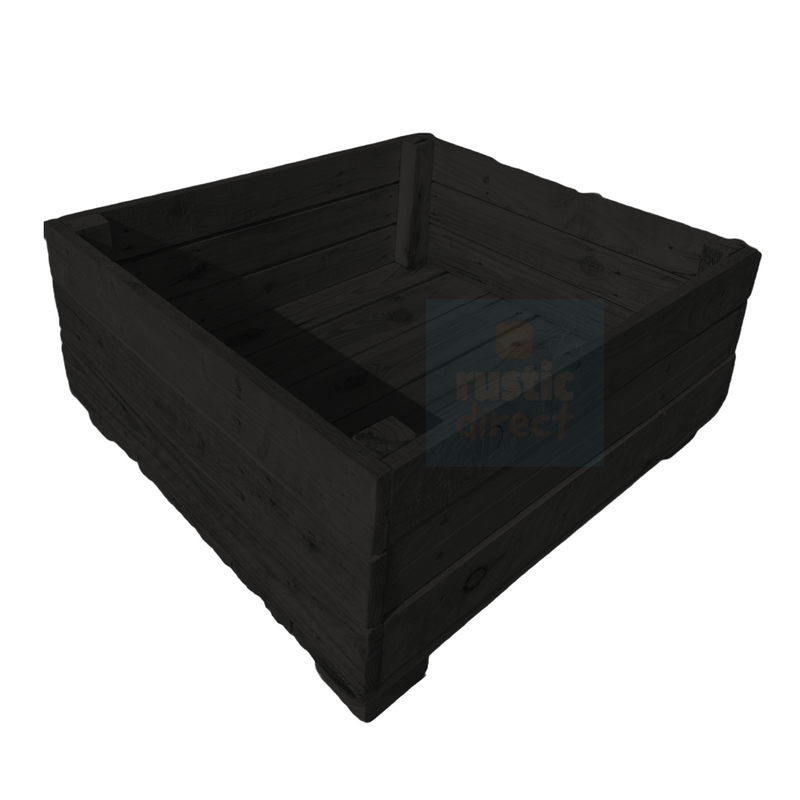 Load image into Gallery viewer, Rustic Square Planters 60cm x 60cm
