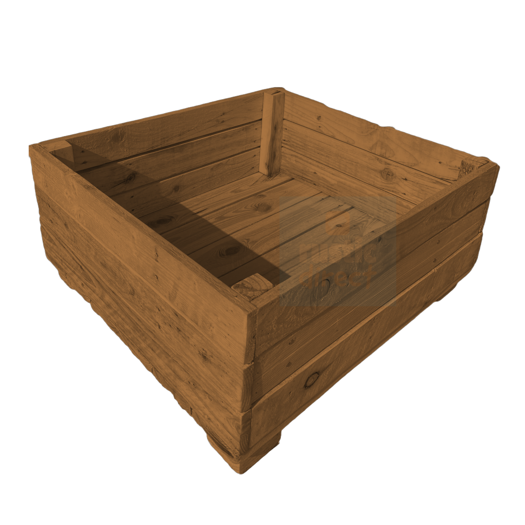 Rustic Square Planters 60cm x 60cm