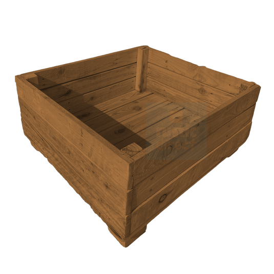 Rustic Square Planters 60cm x 60cm