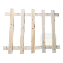 Natural Open Picket Fence Panels