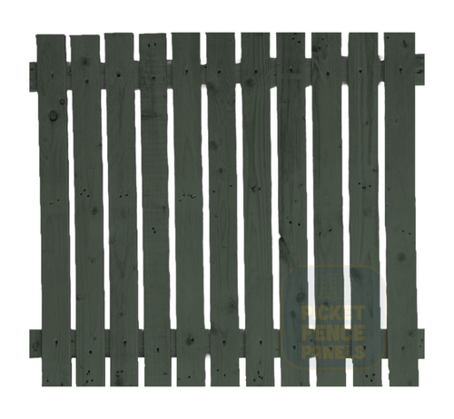 Privacy Picket Fence Panels - Willow