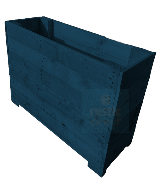 Rectangular Planters 80cm x 60cm x 30cm - 2 Pack