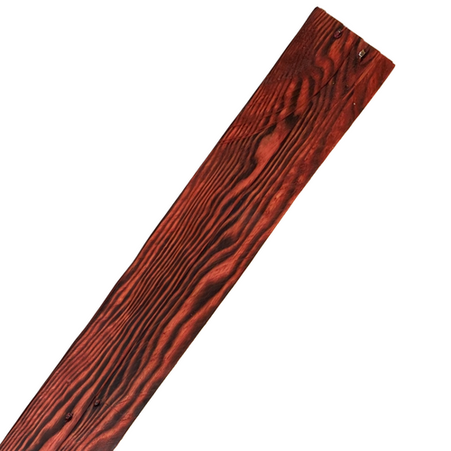 Red Scorched Pallet Board Cladding - 1 Square Meter Pack