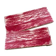 Pillarbox Red Distressed Effect - 1 Square Meter Pack