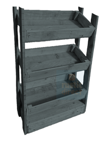 Tilted Handmade Display Stands - 3 Tier - Priddy Pools
