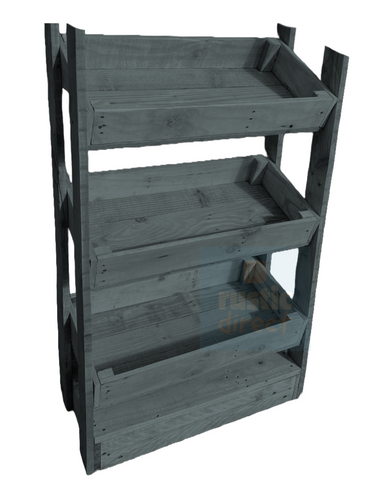 Tilted Handmade Display Stands - 3 Tier - Priddy Pools