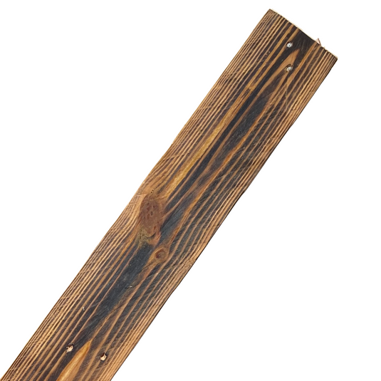 Orange Scorched Pallet Board Cladding - 1 Square Meter Pack