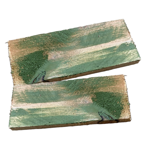 Olive Green Wash Effect - 1 Square Meter Pack