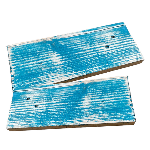 Teal Distressed Effect - 1 Square Meter Pack