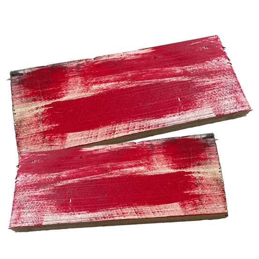 Pillarbox Red Wash Effect - 1 Square Meter Pack