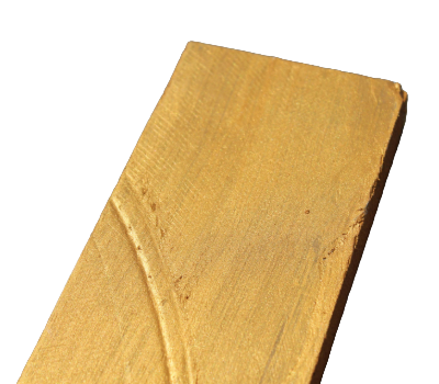 Load image into Gallery viewer, Gold Metallic Rustic Wood Cladding - 1 Square Meter Pack
