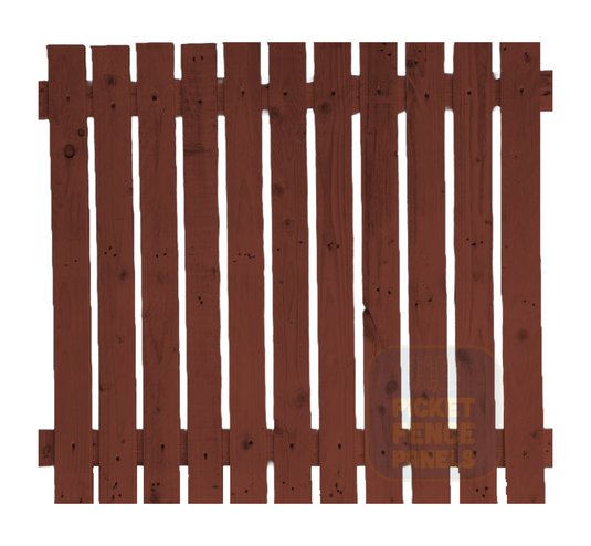 Privacy Picket Fence Panels - Red Cedar