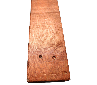 Copper Metallic Rustic Wood Cladding - 1 Square Meter Pack