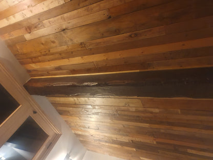 Clear Waxed Rustic Reclaimed Wood Cladding - 1 Square Meter Pack