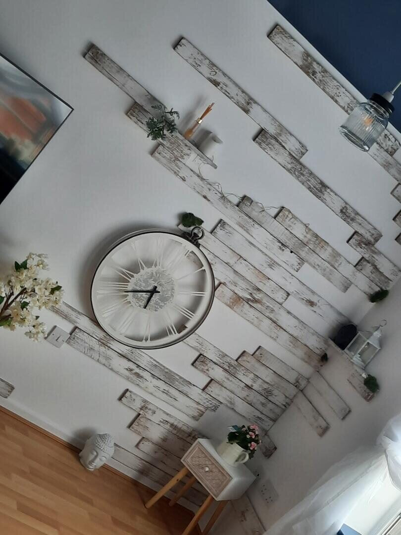 Alpine Whitewash Rustic Wood Cladding - 70 Square Meter Pack - BULK BUY