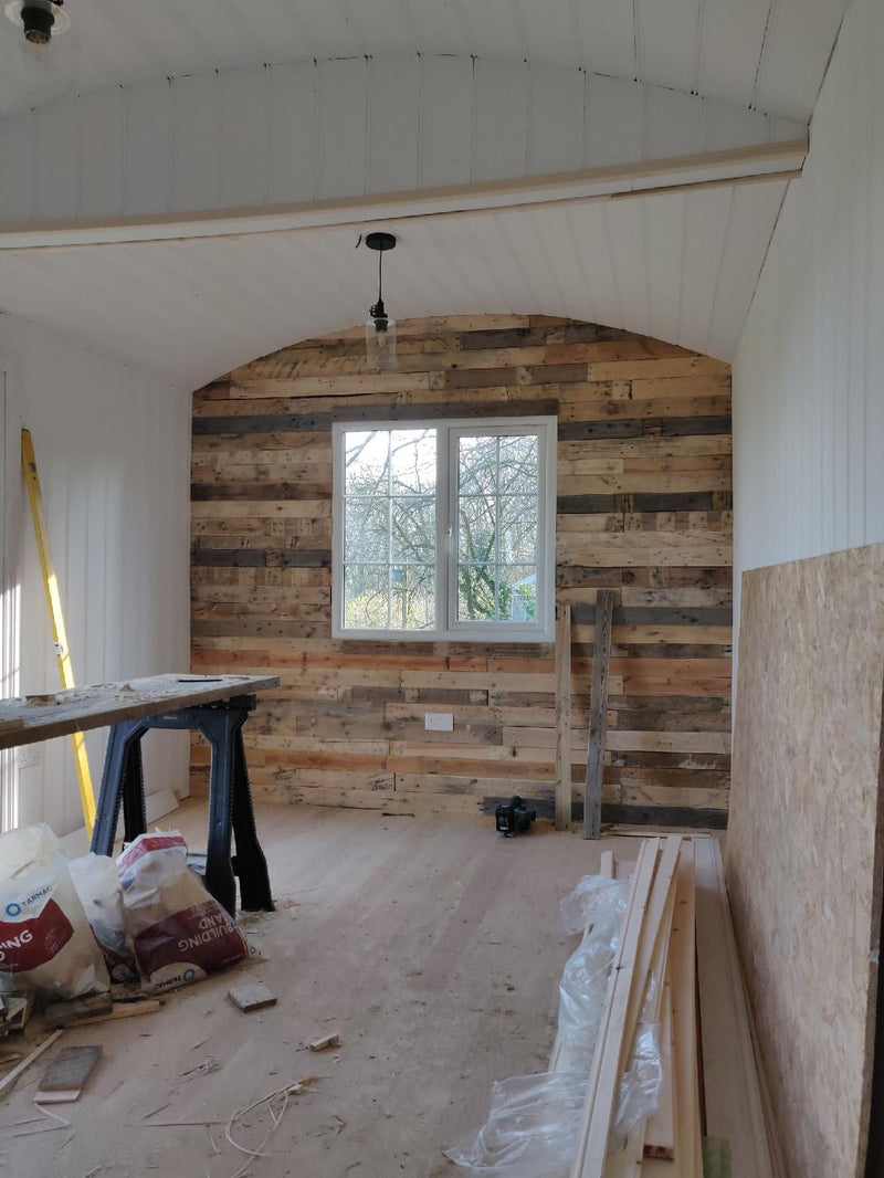 Load image into Gallery viewer, Weathered Rustic Cladding - 1 Square Meter Pack
