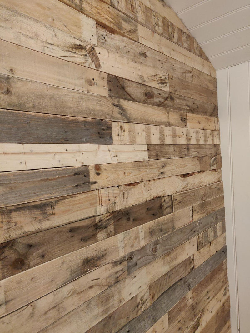 Load image into Gallery viewer, Weathered Rustic Cladding - 1 Square Meter Pack
