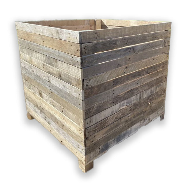 Rustic Square Planter 100cm x 100cm x 100cm - Extra Large - Individual