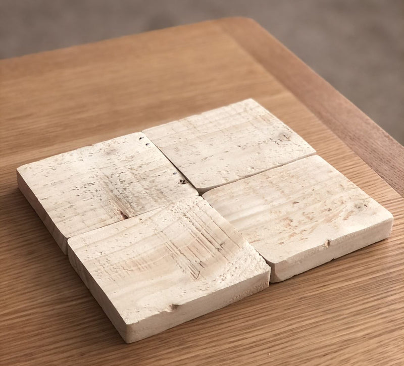 Load image into Gallery viewer, Rustic Coasters 10cm x 10cm - 4 Pack
