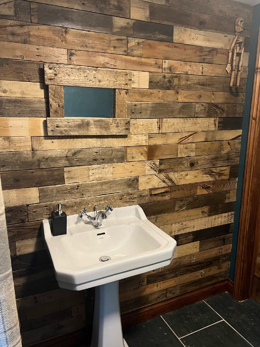 Natural Mixed Tone Rustic Cladding - 15 Square Meter Pack - BULK BUY