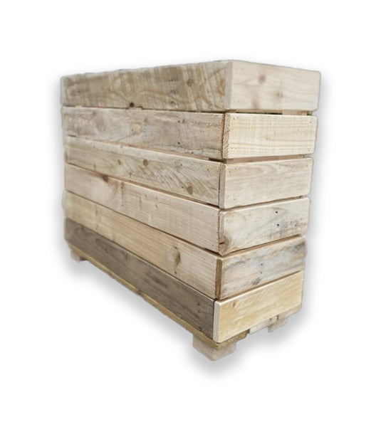 Rectangular Planters 80cm x 60cm x 30cm - 2 Pack